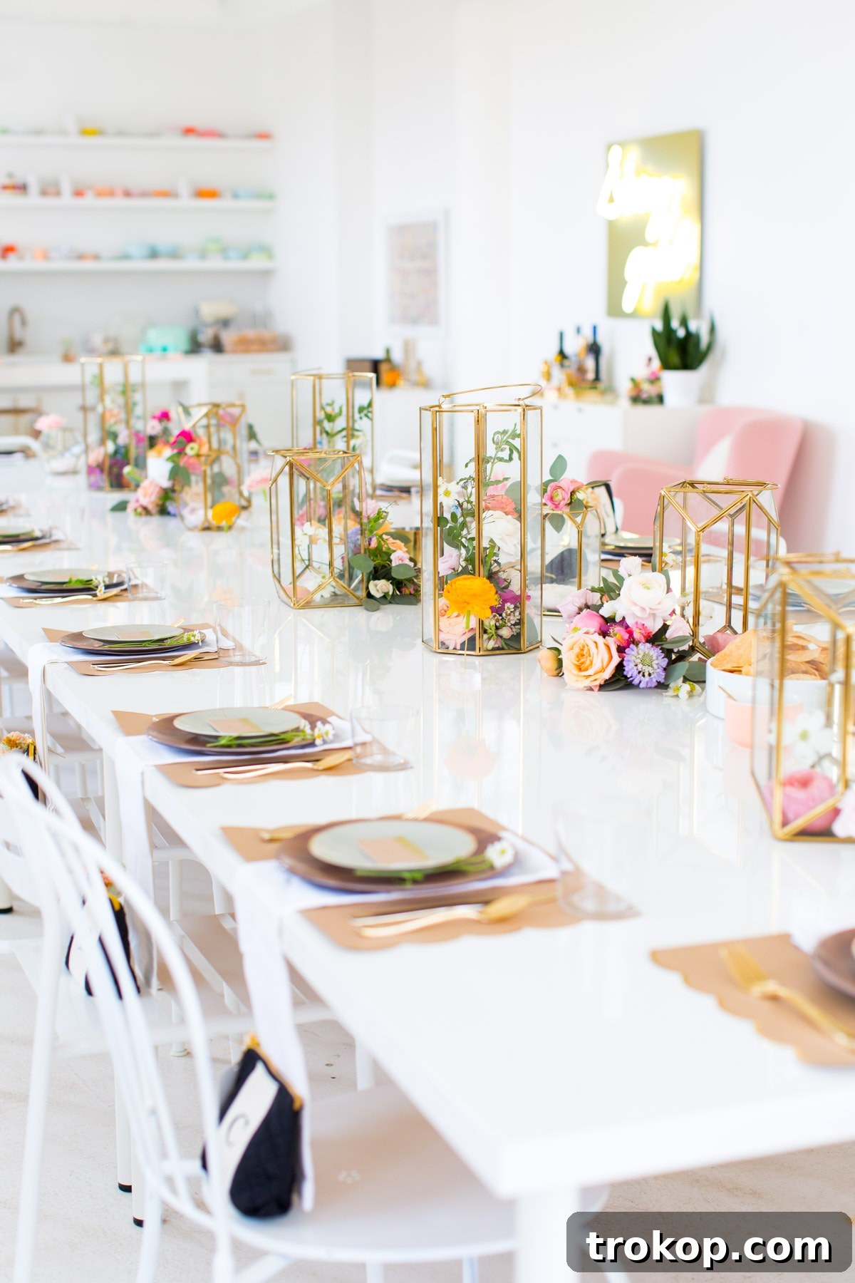 Garden of Blooms Bridal Shower for Caitlin 17 Assortment of Fresh Juices and Sparkling Wines for a Bridal Shower Mimosa Bar