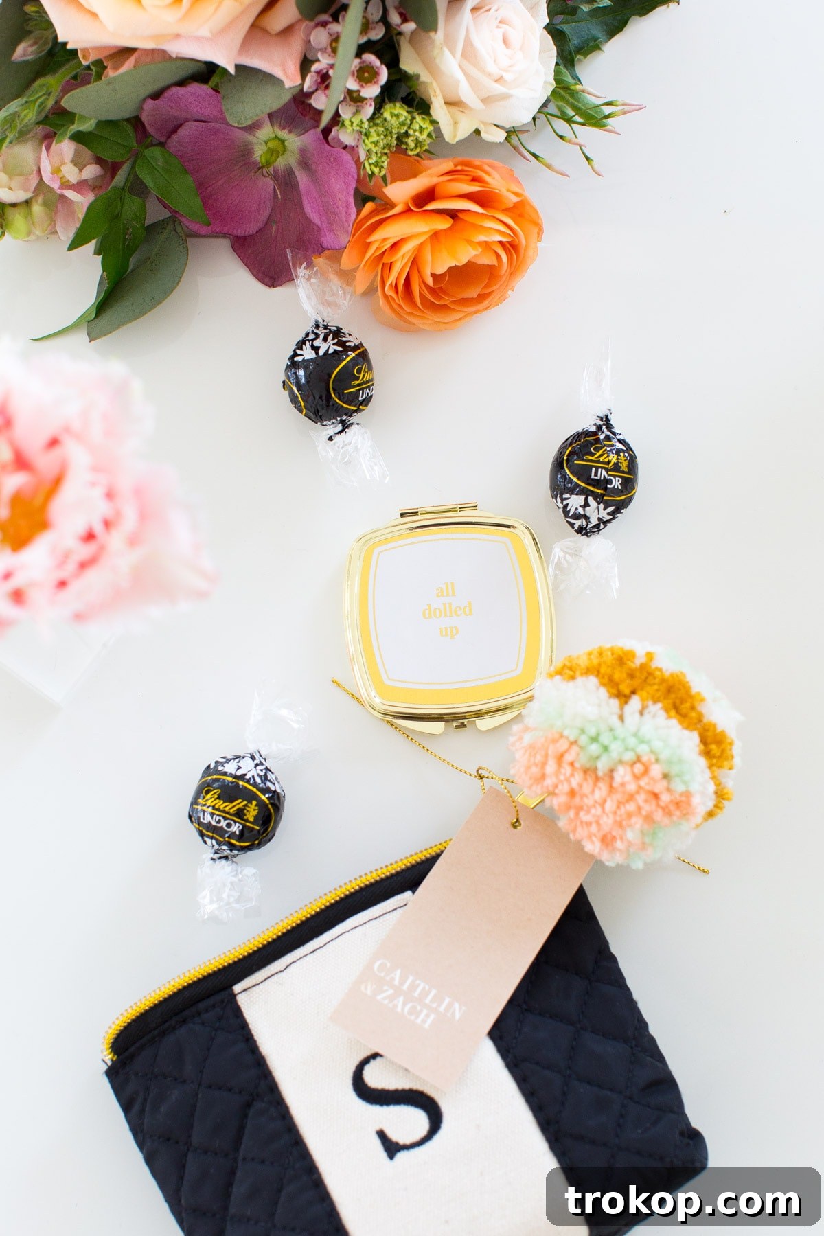 Garden of Blooms Bridal Shower for Caitlin 8 Delightful Display of Personalized Bridal Shower Gifts and Treats