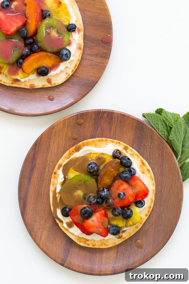 A Summer Grilled Fruit Pizza Recipe by top Houston lifestyle blogger Ashley Rose of Sugar & Cloth
