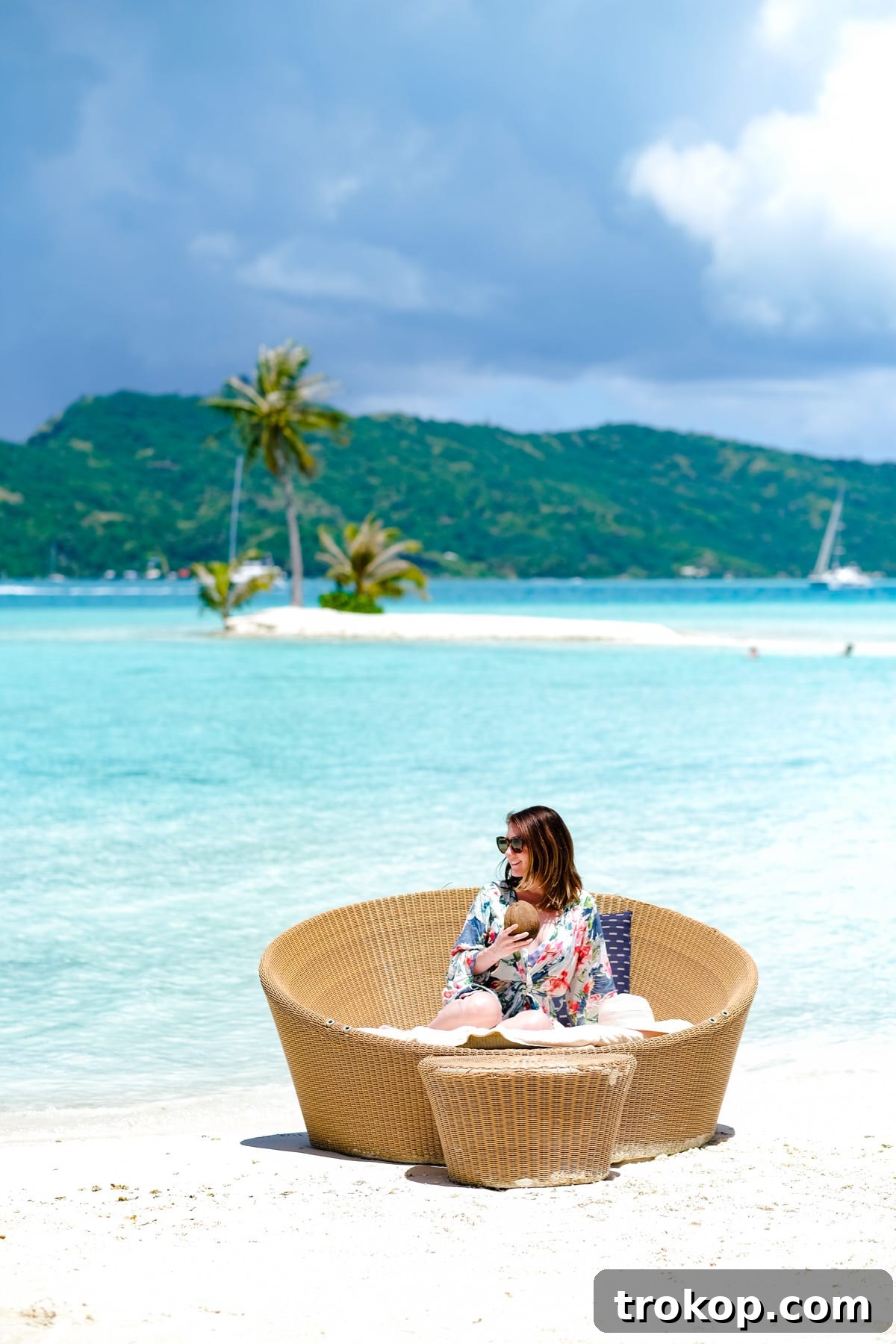 Delicious local cuisine served at a Four Seasons Bora Bora dinner