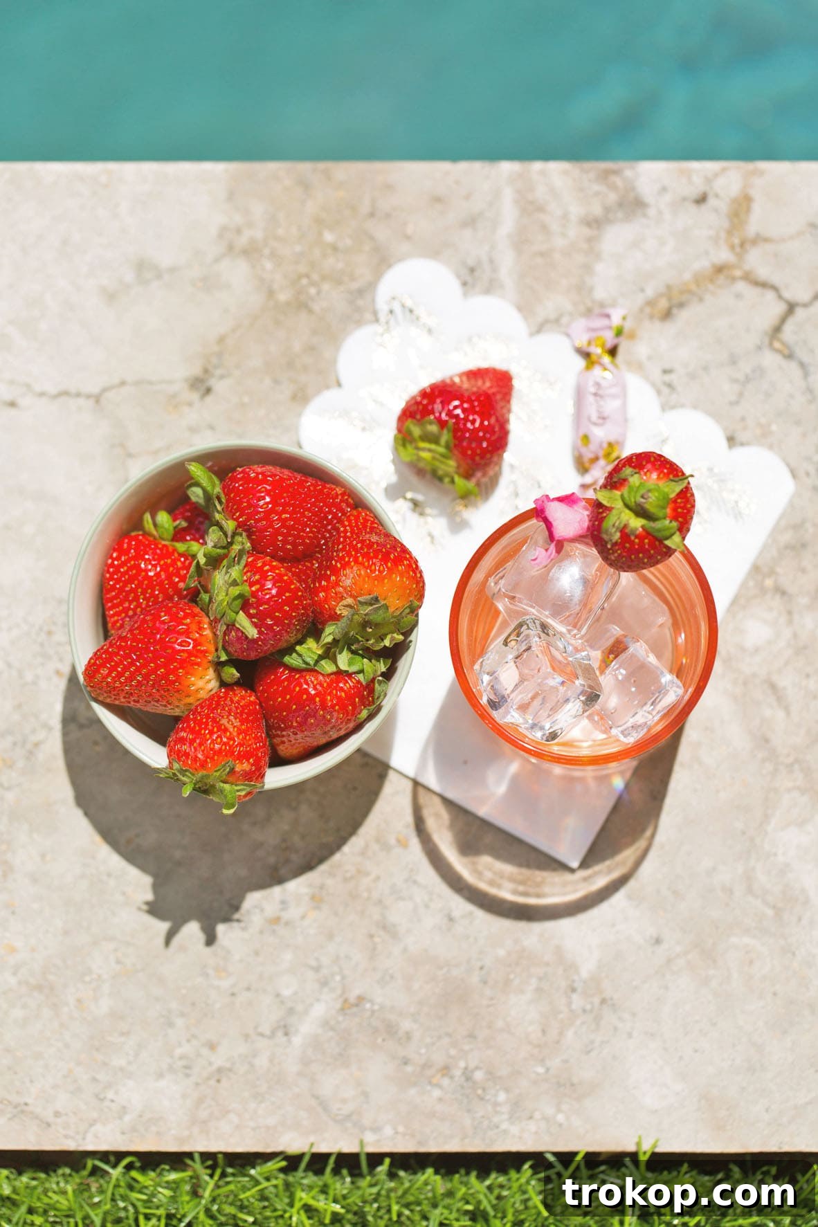 Opulent Poolside Soirees 3 Poolside decor showcasing a blend of glam and fun elements.