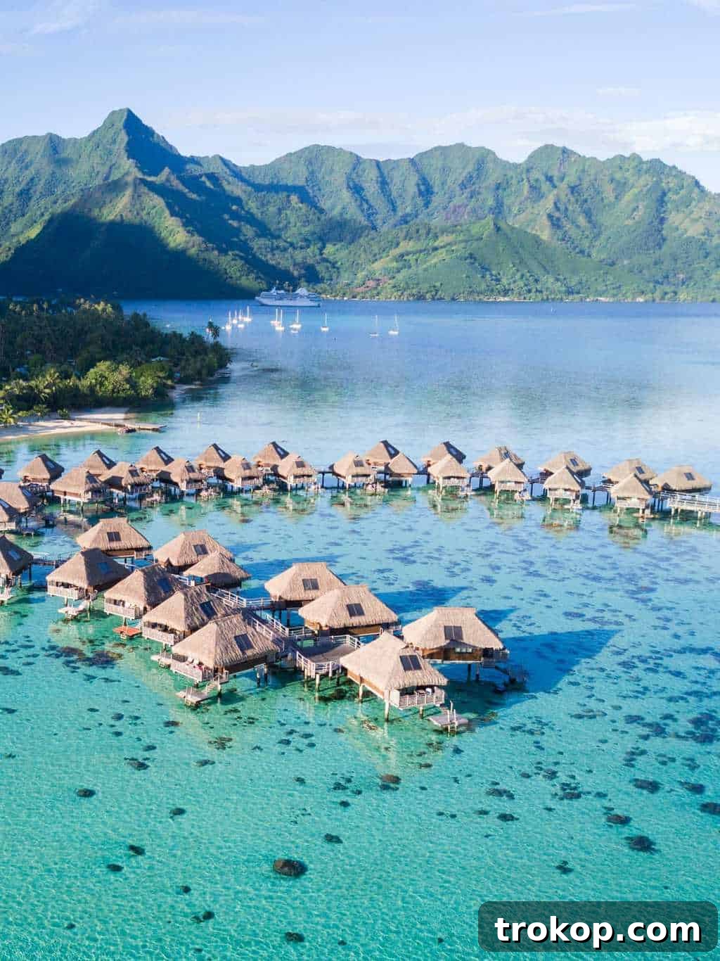 How I Afford to Travel So Often 4 Our Honeymoon Part 1: How we traveld to French Polynesia on a budget by top Houston lifestyle blogger, Ashley Rose of Sugar and Cloth