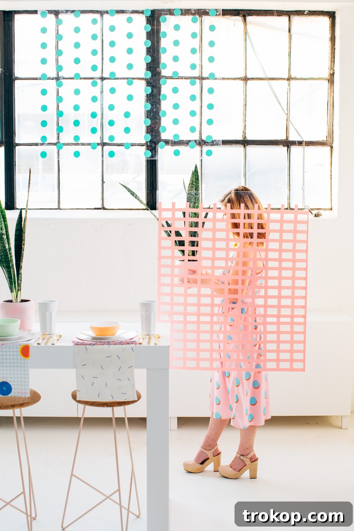 Overview of temporary pattern party ideas