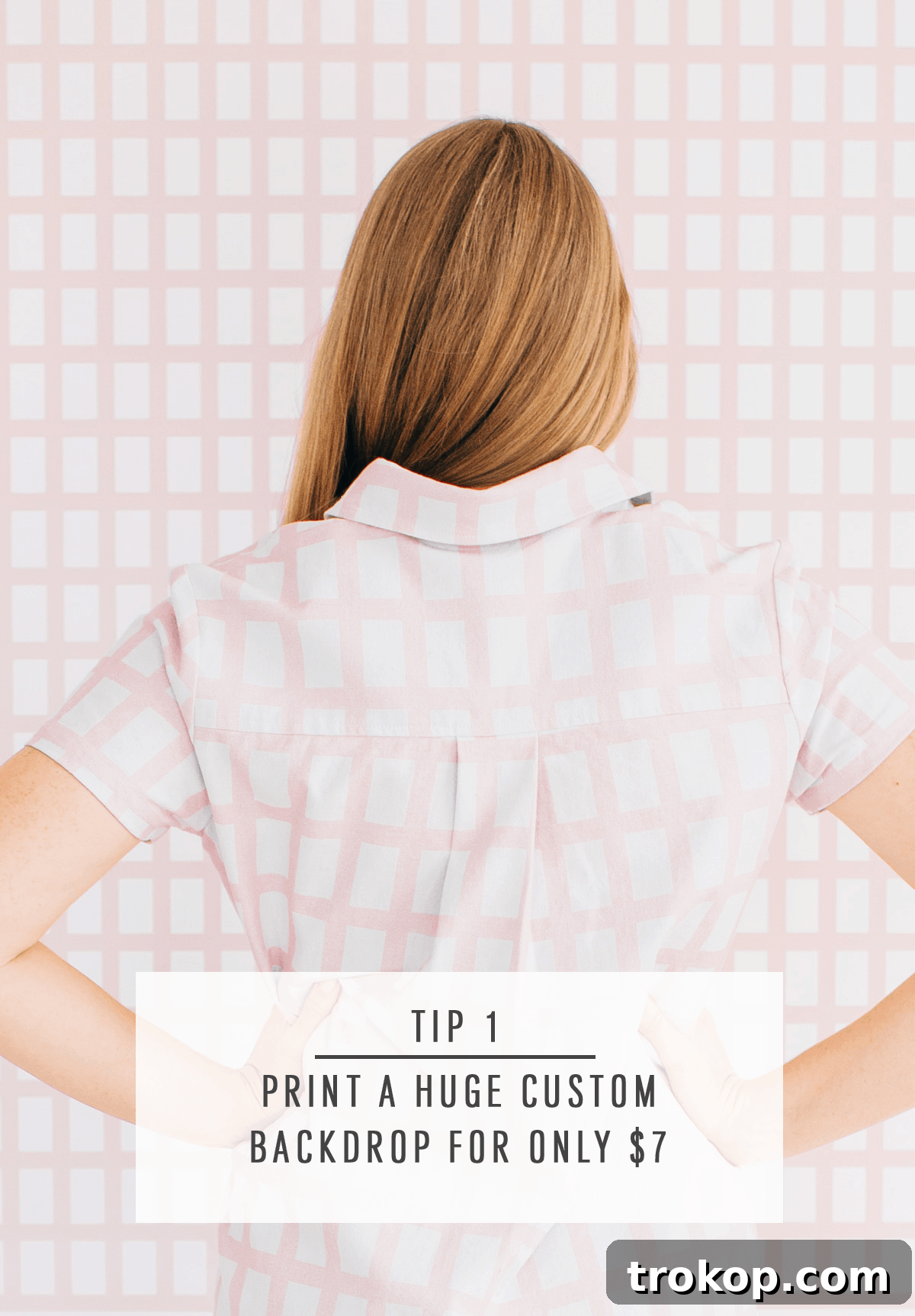 Tips for adding temporary patterns to party decor