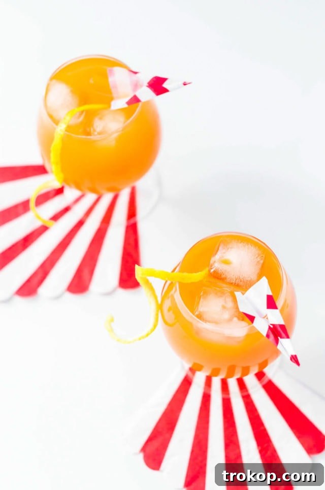 Paper Plane Spritz Cocktail