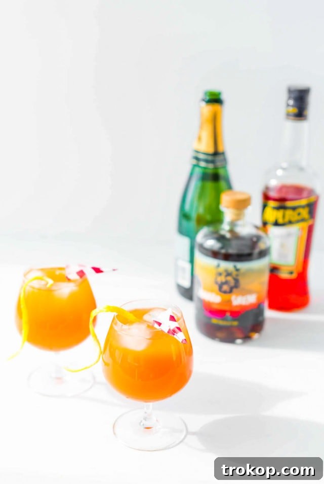 Aperol Spritz Cocktail