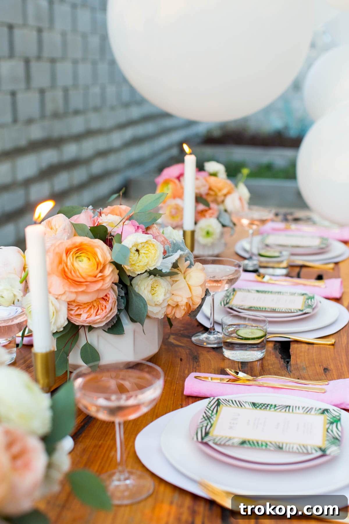 Cheers to the bride-to-be