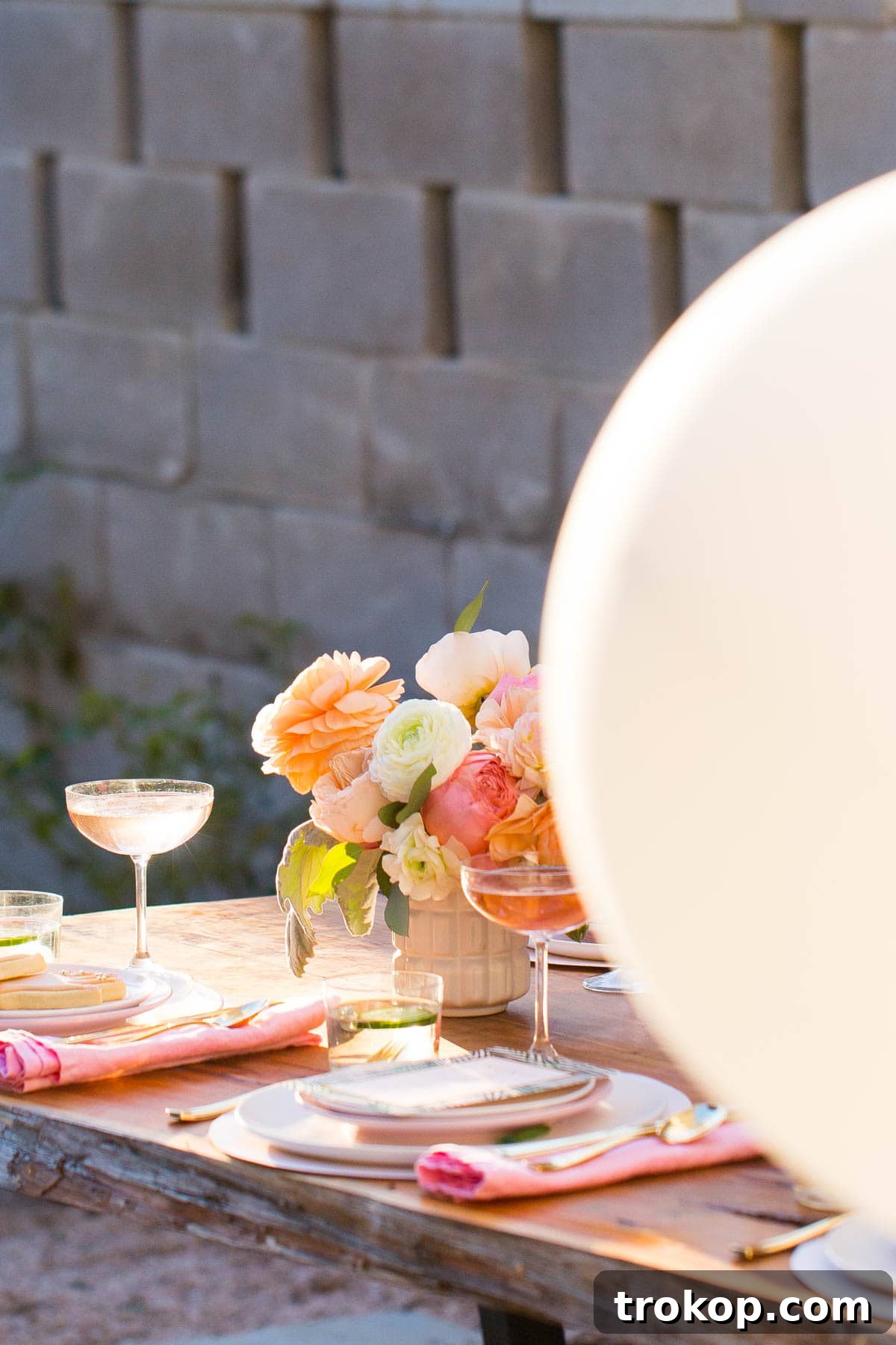 Candlelit Dinner for Texas Bachelorette and Bridal Shower