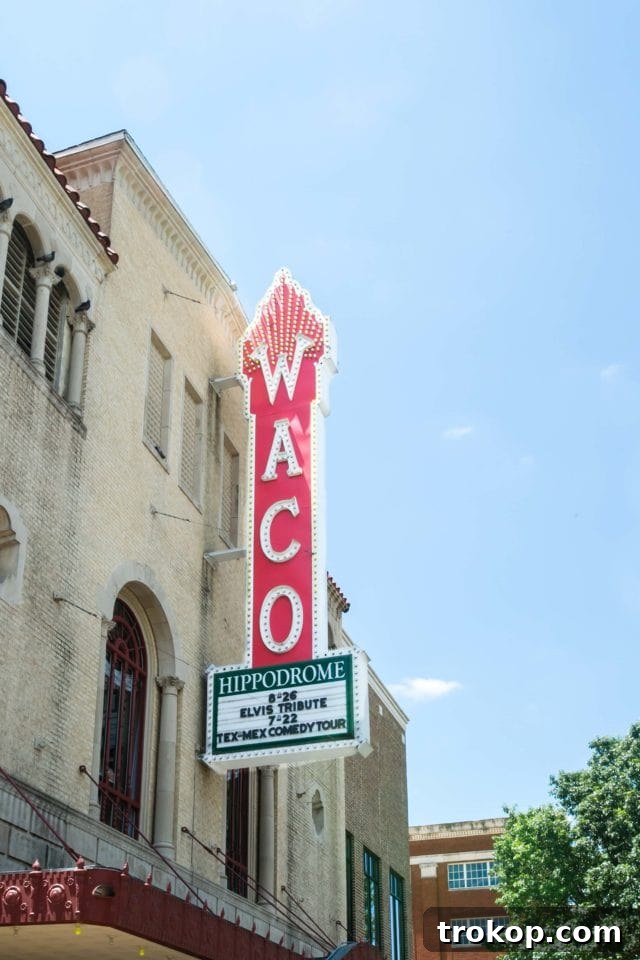Exterior shot of a cozy pizzeria, Moroso Pizzeria, a top dining spot in Waco