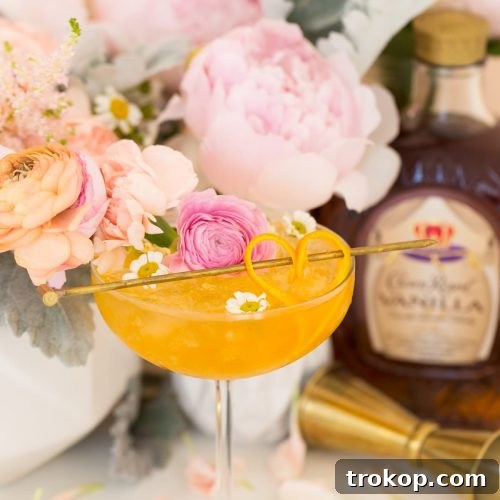 Whiskey Dreamcicle Cocktail Recipe by top Houston lifestyle blogger Ashley Rose of Sugar and Cloth