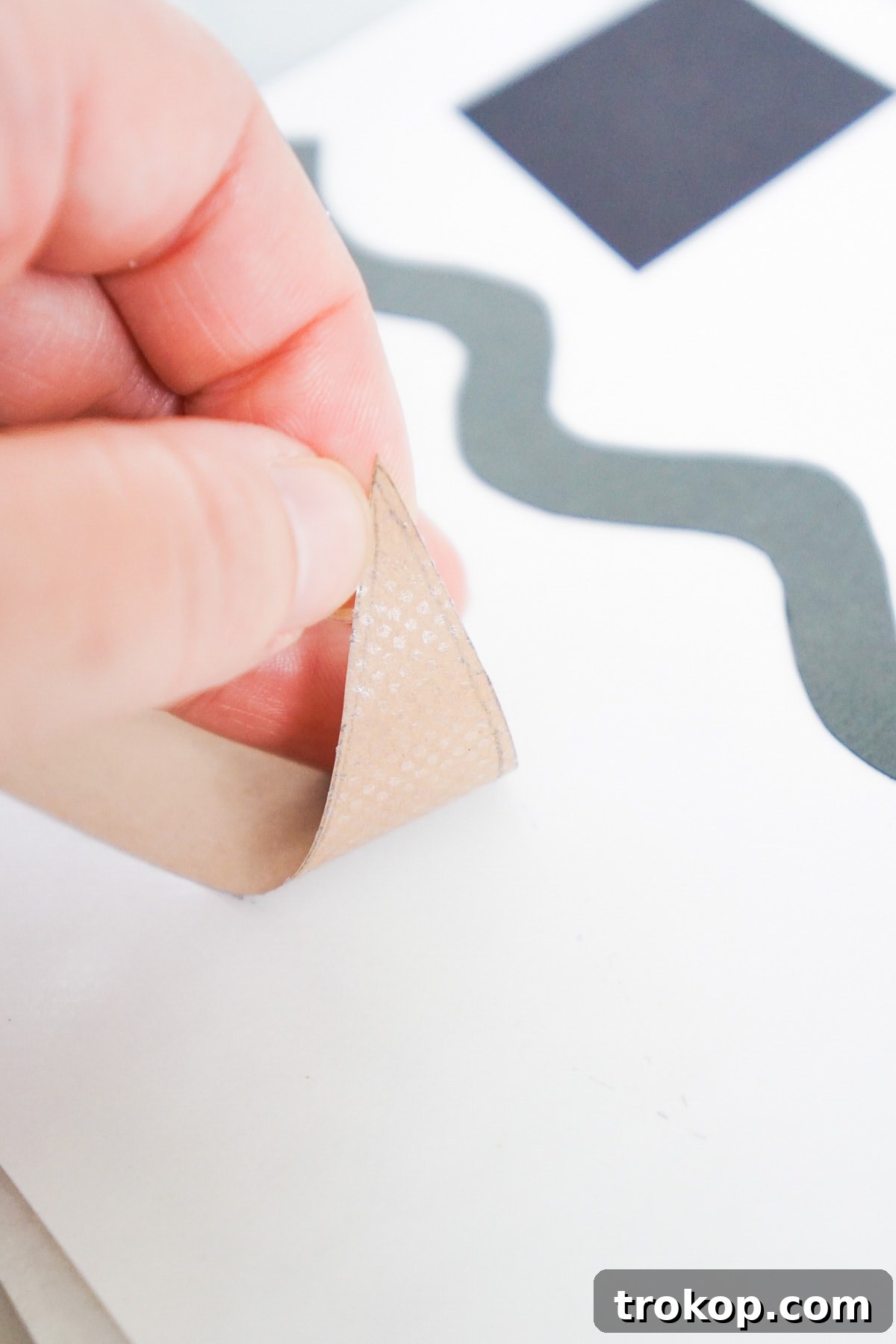 Handmade Paper Wall Decor 6 DIY Paper Shapes Wall Art by Ashley Rose of Sugar & Cloth, a top lifestyle blog in Houston, Texas