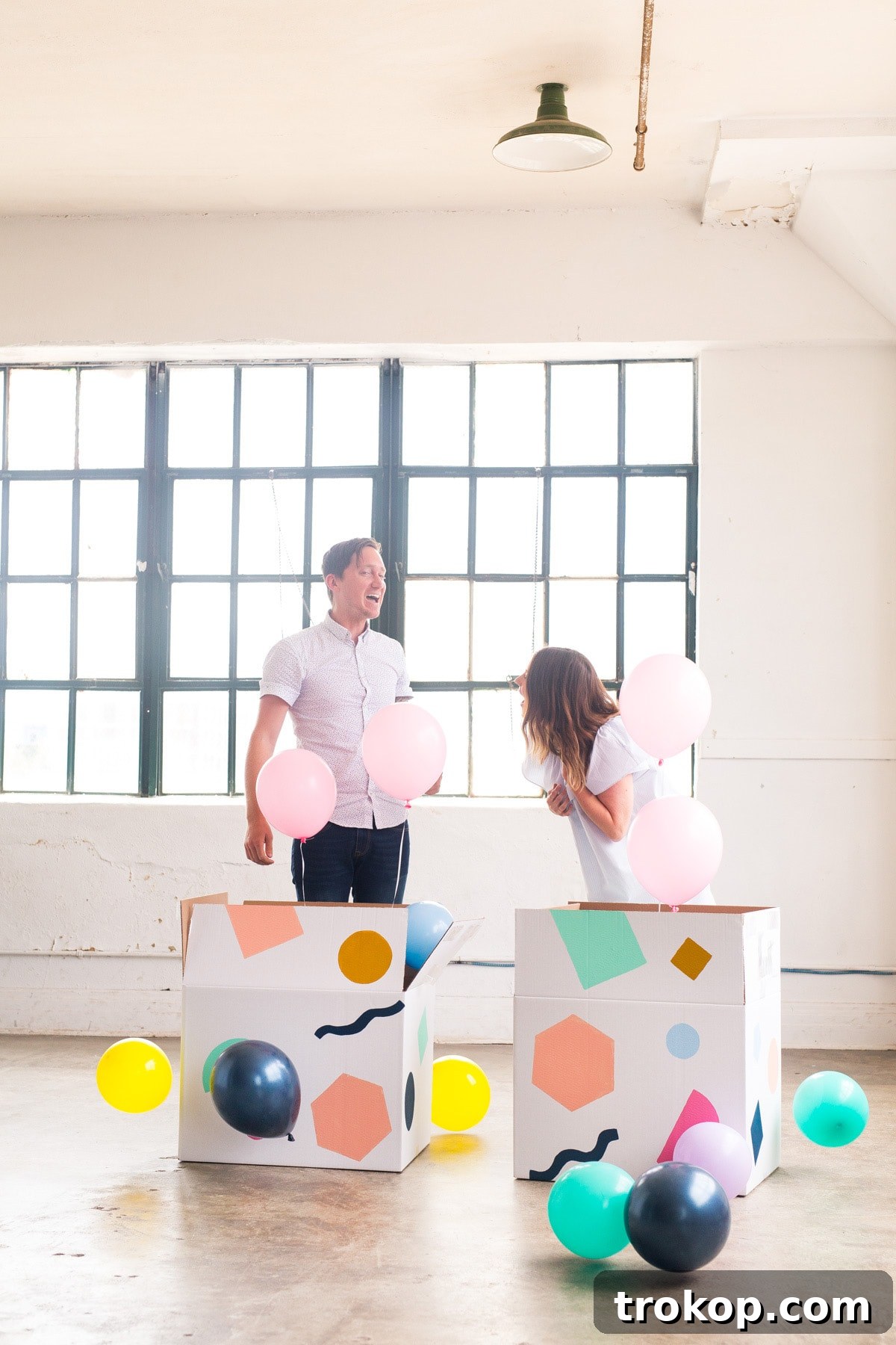 Little Sugar and Cloth Unveils Our Colorful Gender Reveal 7 Parents celebrating their baby girl gender reveal