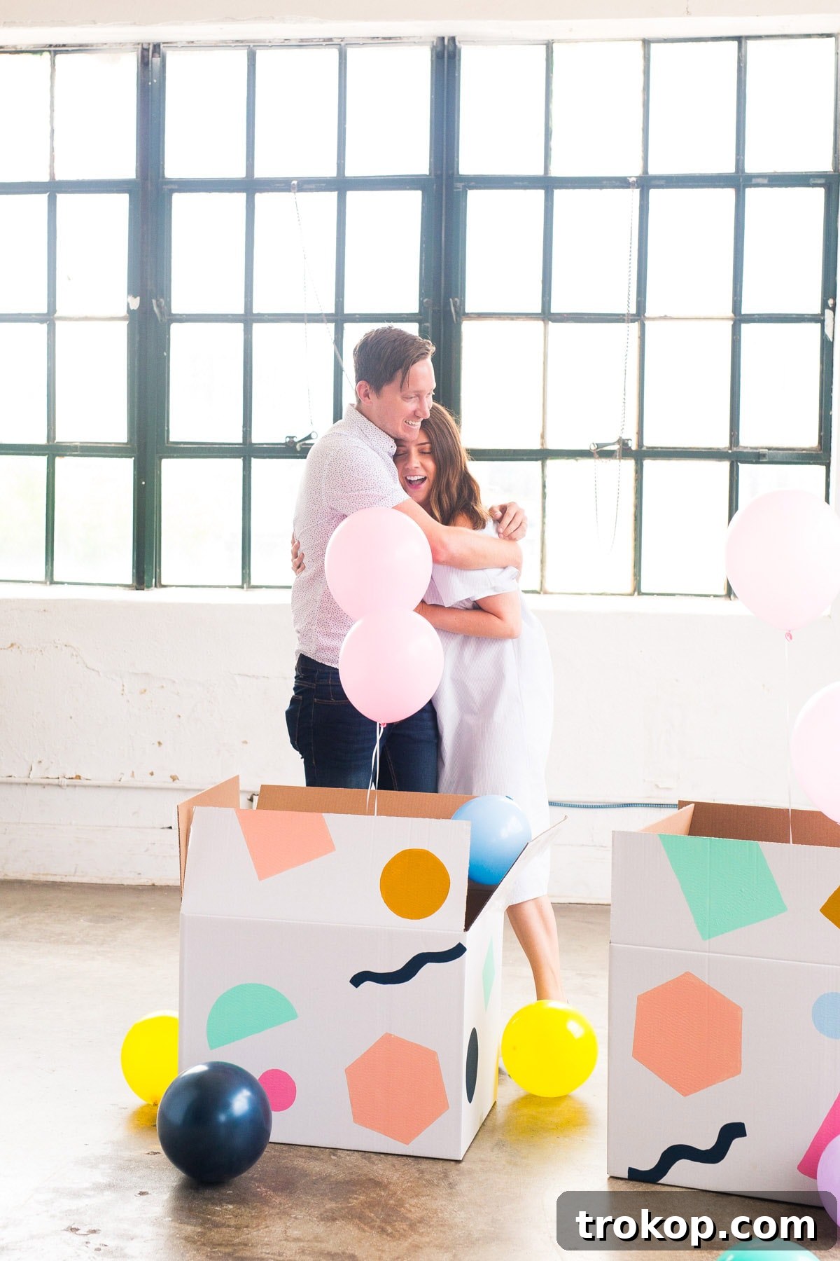 Little Sugar and Cloth Unveils Our Colorful Gender Reveal 8 Tears of joy during baby girl gender reveal