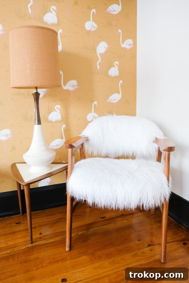 Chic bedroom decor at The Dwell Hotel in Chattanooga, Tennessee