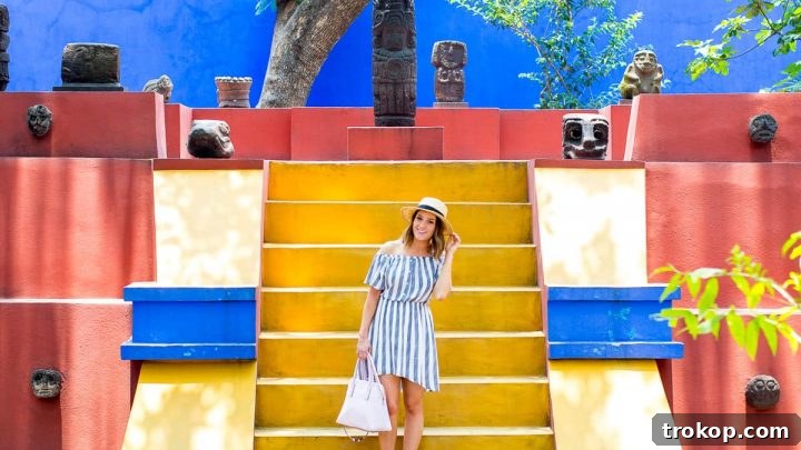 A charming tree-lined street in Condesa, Mexico City, known for its art deco architecture