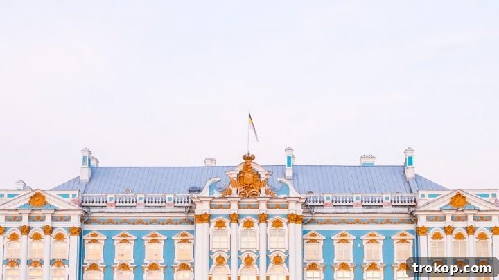 The impressive architecture of St. Petersburg, Russia, a highlight of Scandinavian cruises