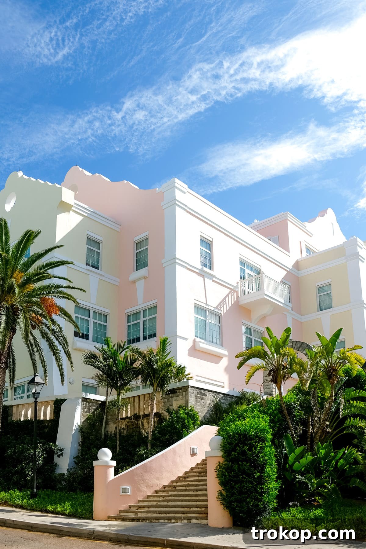Relaxing at the Hamilton Princess private beach club in Bermuda