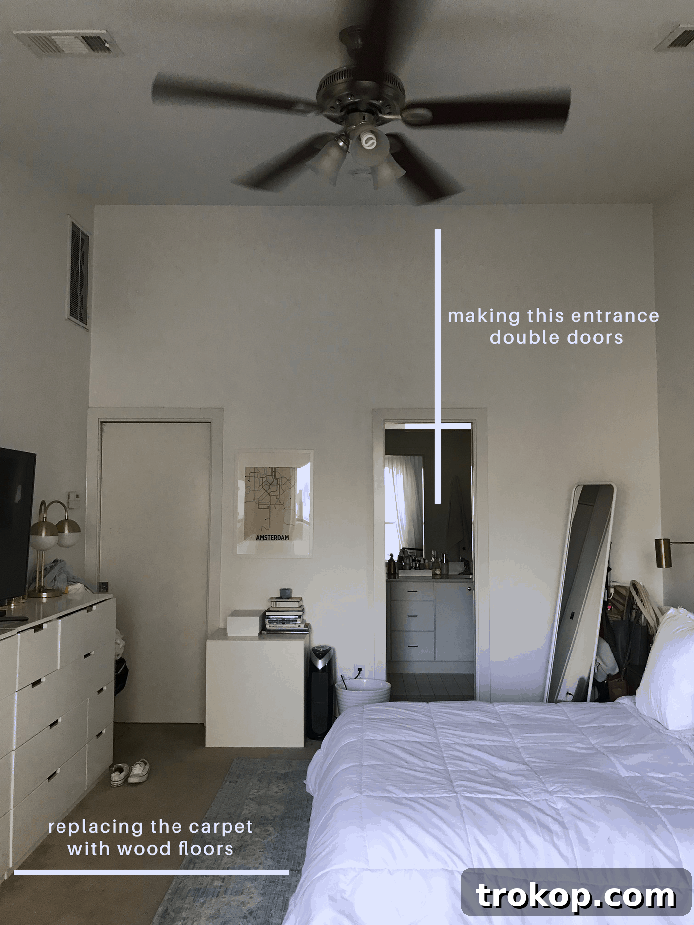 One Room Challenge Week 1 Master Bedroom Suite Makeover Kickoff 3 One Room Challenge Week 1: Renovating our Master Bedroom and Bathroom Suite!