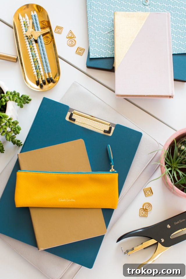 Our Studio's Creative Sanctuary 2 Modern Interiors: Bright Office Space Inspiration by top Houston lifestyle blogger Ashley Rose of Sugar & Cloth for DwellStudio
