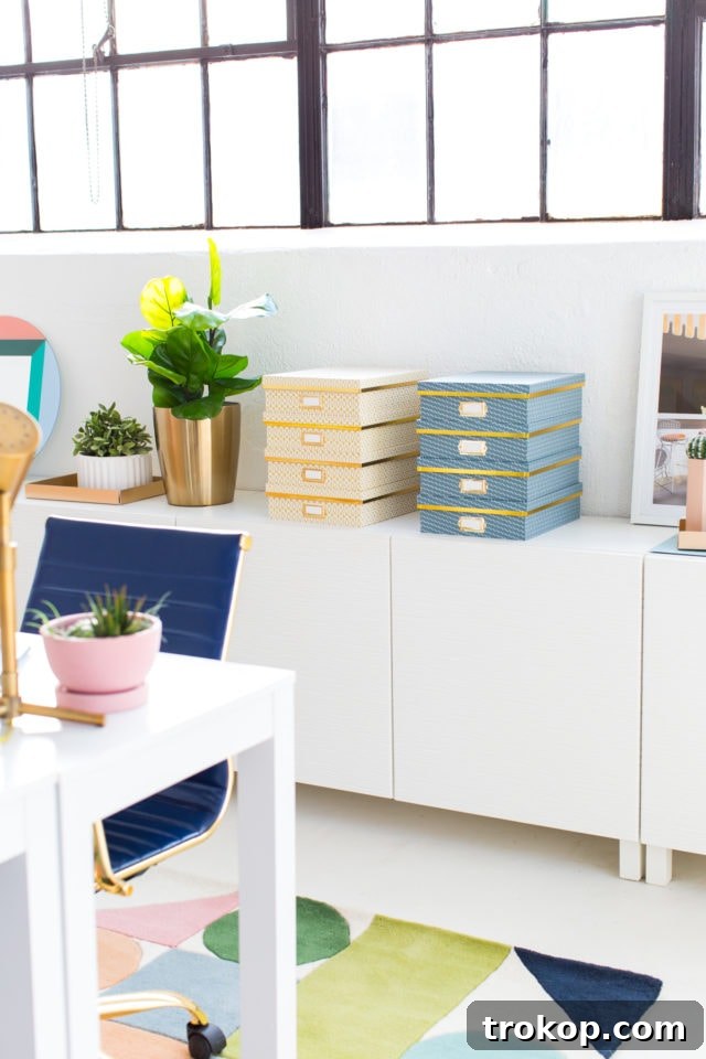 Our Studio's Creative Sanctuary 6 Modern Interiors: Bright Office Space Inspiration by top Houston lifestyle blogger Ashley Rose of Sugar & Cloth for DwellStudio