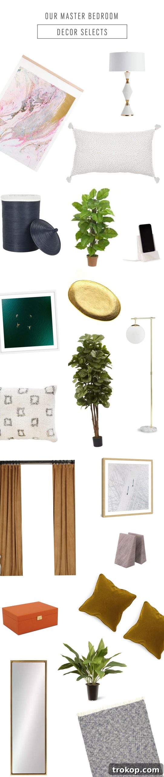 One Room Challenge Week 3: Master Bedroom Design Plan by top Houston lifestyle blogger Ashley Rose of Sugar & Cloth