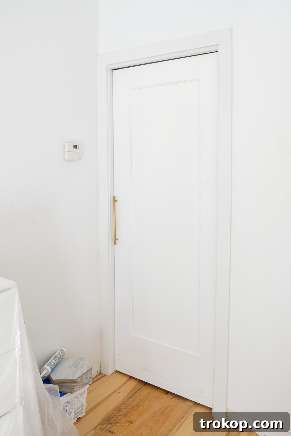 One Room Challenge Week 5 Update: The Master Bathroom is Coming Together by Top Houston lifestyle blogger Ashley Rose of Sugar and Cloth
