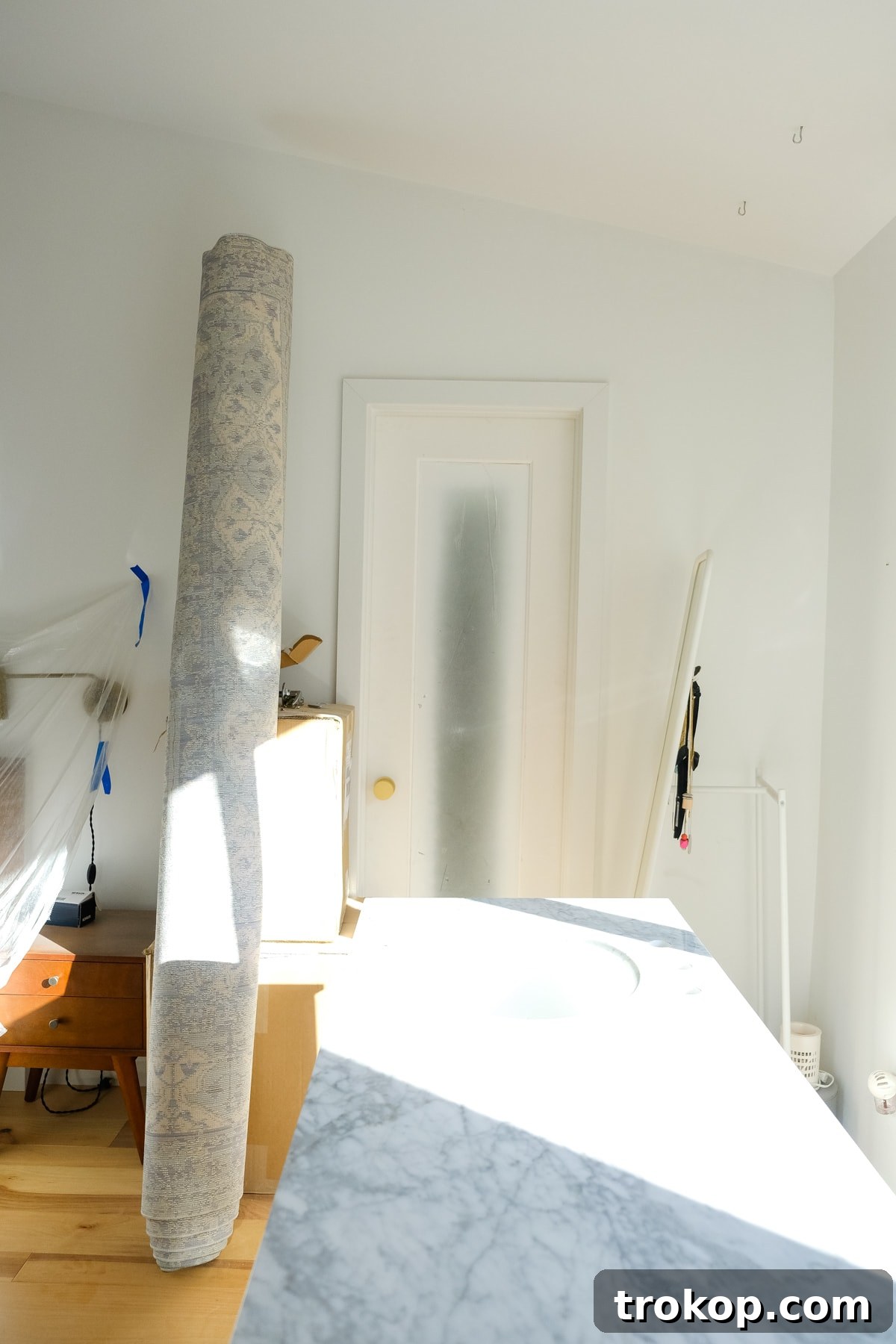 One Room Challenge Week 5 Update: The Master Bathroom is Coming Together by Top Houston lifestyle blogger Ashley Rose of Sugar and Cloth