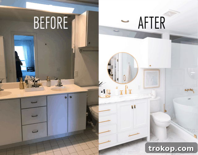 Master Suite Oasis Unveiled 18 Master Bathroom Renovation Before and After