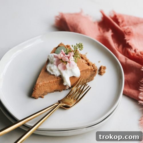 No Bake Gingersnap Pumpkin Pie by top Houston lifestyle blogger Ashley Rose of Sugar & Cloth