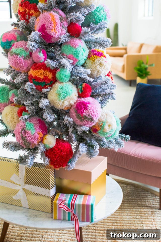 Our Studio Seating Area & How We Decorated for Christmas Decking the Studio: A Cozy Christmas Transformation 6 Presents under the Christmas Tree