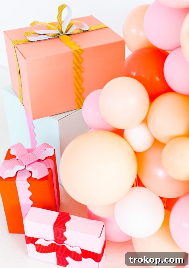 Elegant DIY Balloon Christmas Tree as a festive centerpiece