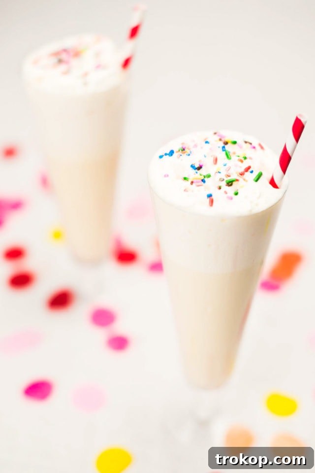 Mix Up the Party: Birthday Cocktail Recipes 2 This Happy Birthday Cocktail is a creamy, cake-inspired drink that’s perfect for toasting life’s big and little celebrations.