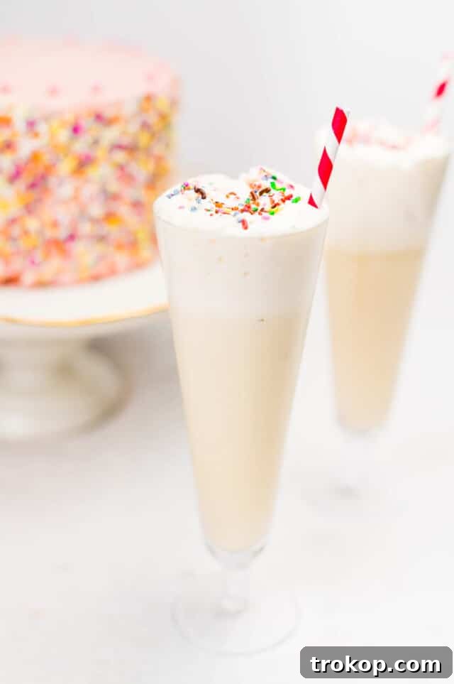 Mix Up the Party: Birthday Cocktail Recipes 8 Happy Birthday Cake Cocktail