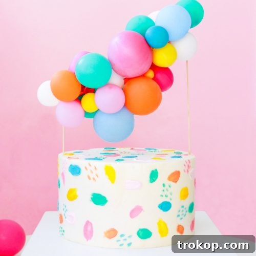 DIY Balloon Cake Topper and Cake Painting Tutorial
Orjinalleştirilmiş başlık:
Elevate Your Cake: A DIY Balloon Topper & Painting Masterclass 19 DIY Balloon Cake Topper - Step-by-step instructions for easy cake decorating