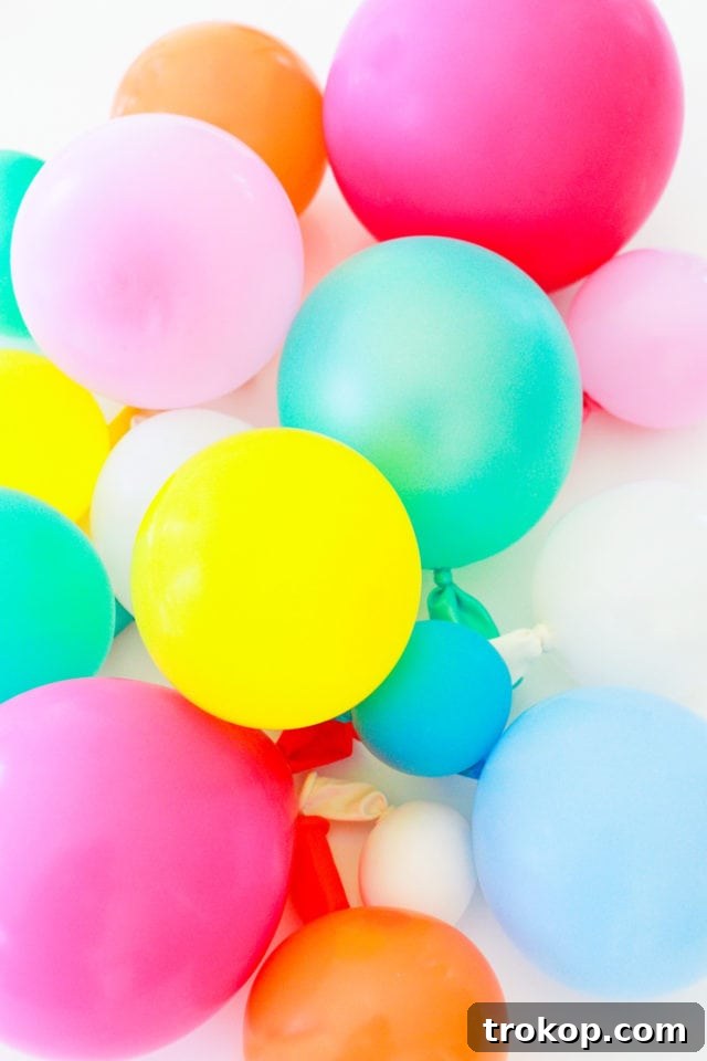 DIY Balloon Cake Topper and Cake Painting Tutorial
Orjinalleştirilmiş başlık:
Elevate Your Cake: A DIY Balloon Topper & Painting Masterclass 6 Step 1 - Inflating Balloons for DIY Cake Topper
