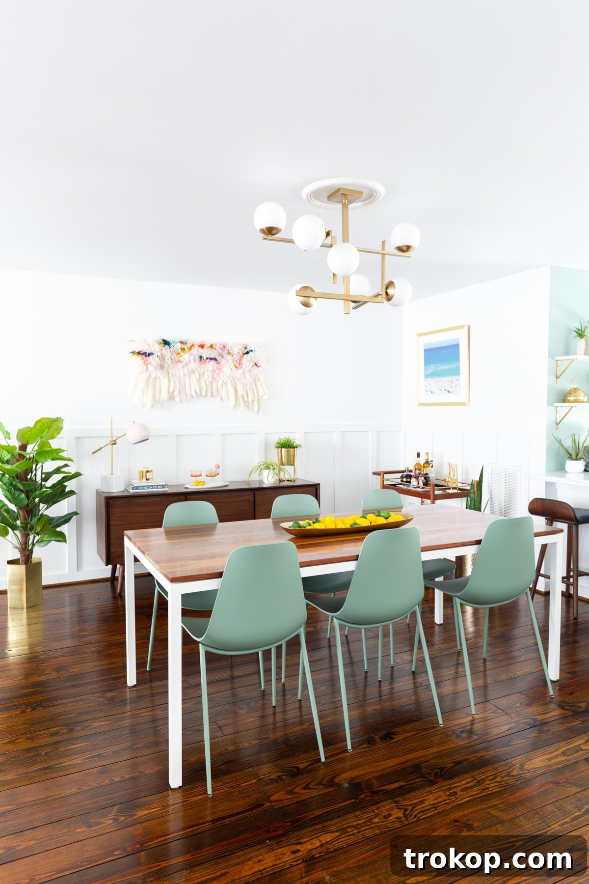 Sugar & Cloth Casa: Our Dining Room Makeover Reveal! - Transformed View