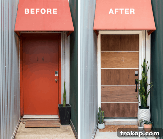 Effortless Front Door Transformation 3 Sugar & Cloth Casa: Our Front Door Makeover Before + After by top Houston lifestyle blogger Ashley Rose of Sugar & Cloth