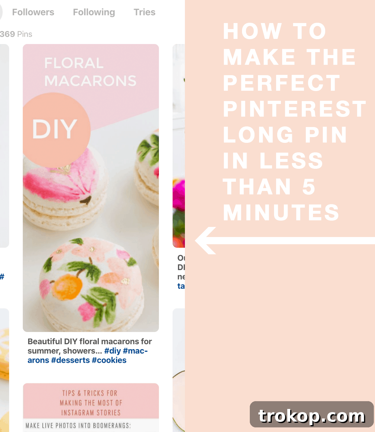 Instant Impact: 5 Graphics to Boost Your Followers in Minutes 2 Create a captivating Pinterest long pin in under 5 minutes with PicMonkey, perfect for bloggers and small businesses seeking to drive traffic.