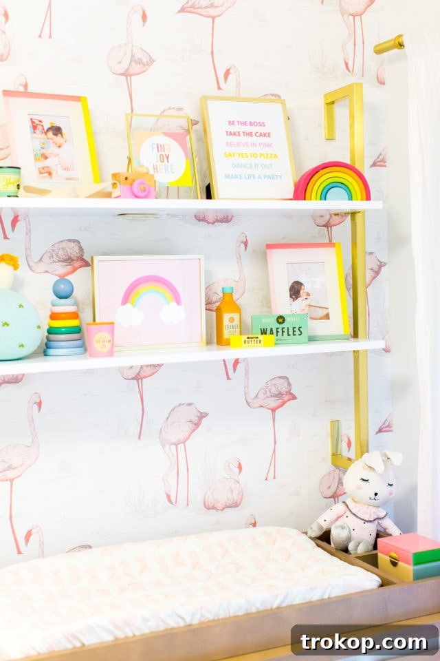 Little Sugar and Cloth Presents Gwen's Nursery Reveal 11 Gwen's Nursery Room: A Stylish Blend of Color and Texture