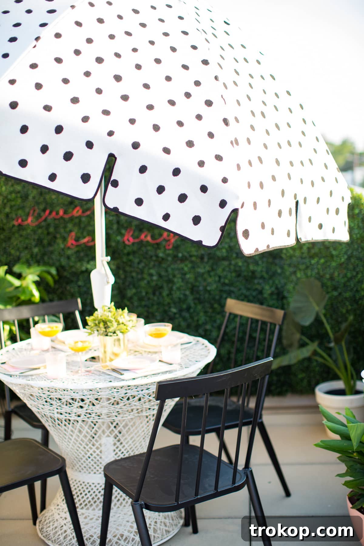 Our Downtown Rooftop Patio Makeover Reveal by top Houston lifestyle blogger Ashley Rose of Sugar & Cloth #makeover #beforeandafter #design #homedecor