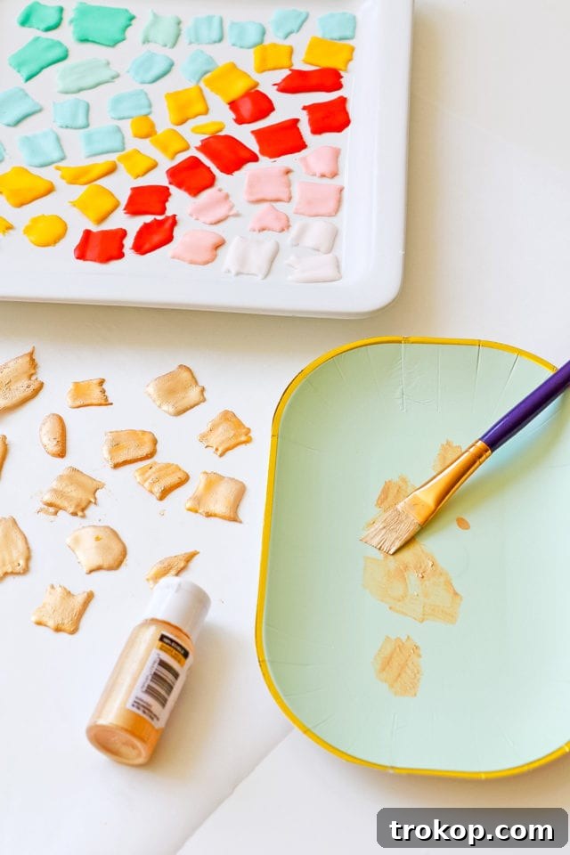 DIY Mini Confetti Print Cakes by top Houston lifestyle blogger Ashley Rose of Sugar and Cloth #recipe #diy #cake #entertaining #parties