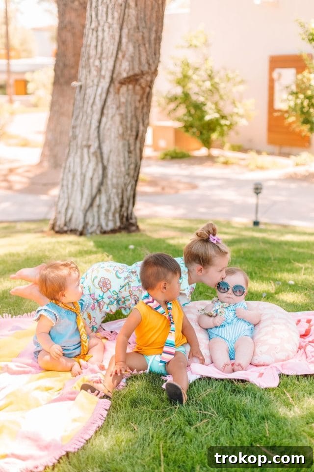 Beat the Heat DIY Neck Coolers for Little Ones 6 DIY Cooling Neckerchiefs that Snap for Baby by top Houston lifestyle blogger Ashley Rose of Sugar & Cloth #travel #diy #howto #babystyle