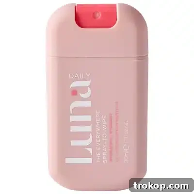 Mini Everywhere Spray-to-Wipe for stocking stuffers for women, perfect for on-the-go freshness