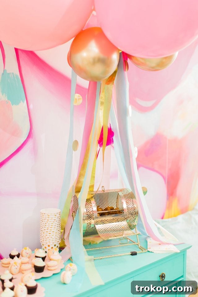 Creative birthday party food display ideas by Sugar & Cloth, featuring various treats