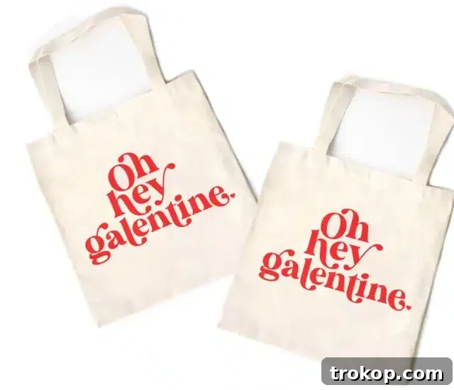 33 Galentine's Day Gifts to Pamper Your Bestie 25 oh hey Galentine Mini Tote bag