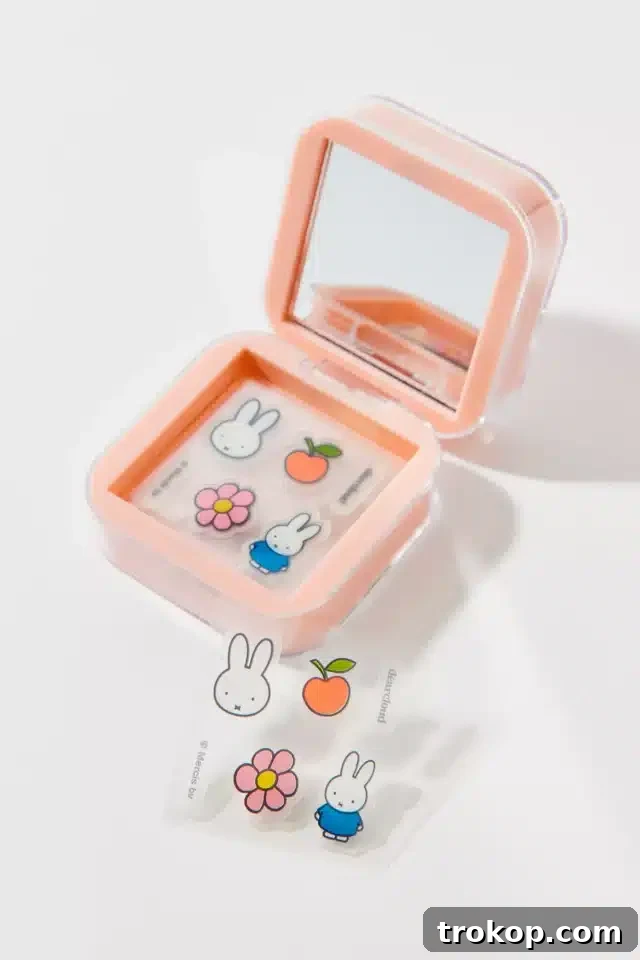 33 Galentine's Day Gifts to Pamper Your Bestie 27 dearcloud X Miffy Hydrocolloid Pimple Patch & Compact Case Set for galentines gifts