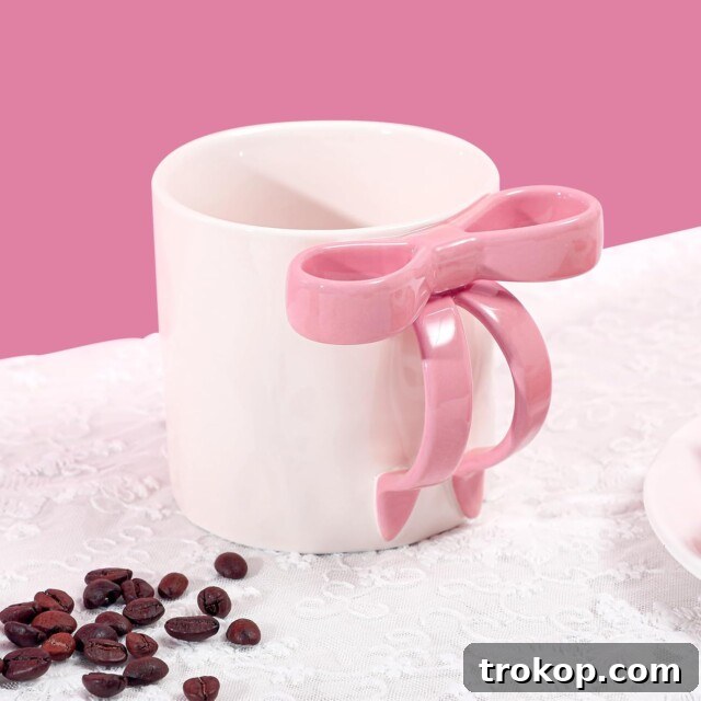 33 Galentine's Day Gifts to Pamper Your Bestie 10 Coquette Bow Mug for galentines gifts