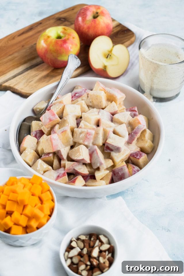 Easy Apple Yogurt Salad