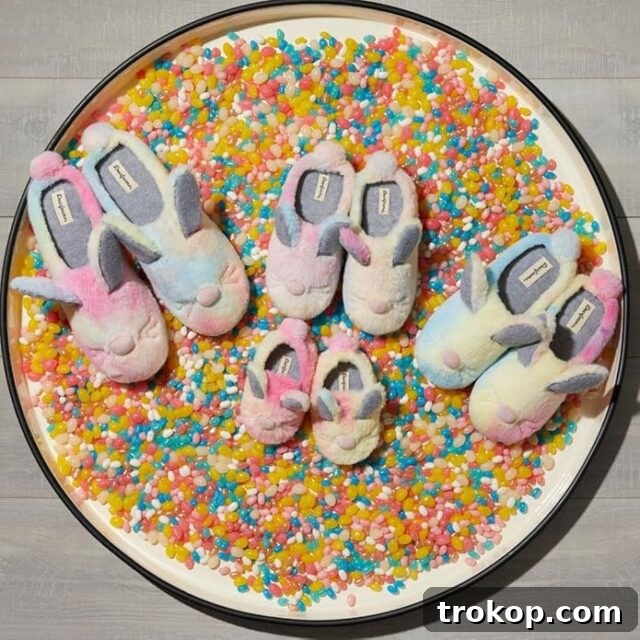 Brooke The Bunny Slippers, cozy and adorable footwear.