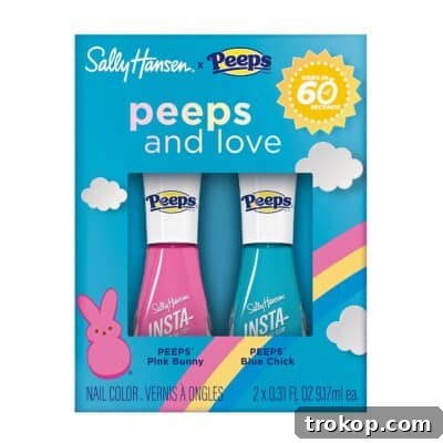 PEEPS® Nail Polish, candy-colored fun for nails.